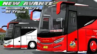 NEW AVANTE H9 Mizta doel. Livery M Trans & Gunung Harta. Bussid