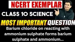 Barium chloride on reacting with ammonium sulphate forms barium sulphate and ammonium...