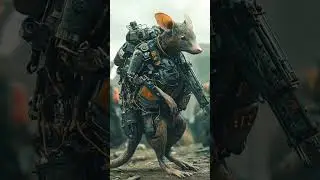 CYBORG RODENTS #cyborg #rodents #robot #animal #scifi #cyberpunk #animalrobot #techno #AIart