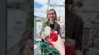 5 Must-Try Rooftop Bars in Vienna #shorts #cocktail #travelvlog
