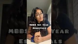 Your Ultimate guide to 1st Year MBBS essentials | Must-Haves|| 🩺🥼