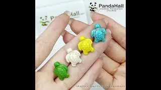 Colorful Turtle Synthetic Turquoise Beads Necklace #necklace #diynecklace #necklacedesigns #shorts