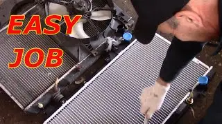 How To Replace A Radiator On A Honda