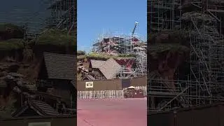 Tianas Bayou Adventure Update #fy #disney #youtube #tiana #update #construction #splashmountain #wow