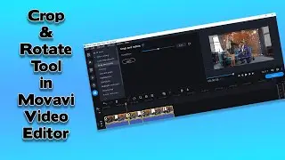 Crop and Rotate in Movavi Video Editor