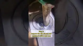 How to change the suspended platform oil seal?  # #suspendedplatform #construction