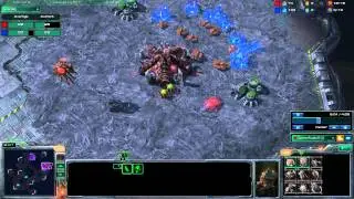 Starcraft 2: 6 Pool Zerg vs Zerg (HD)