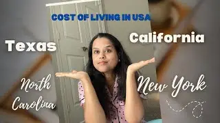 Cost of living in USA. Comparison between different states.
