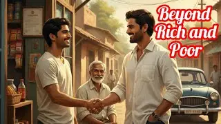 Beyond Rich and Poor |Animated Hindi Story...#poor #rich #friendship #animatedstory