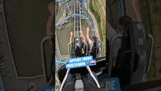 Abyssus Onride Energylandia 🎢🇵🇱 #rollercoaster #achterbahn #themepark #ride #viral #lunapark #reels