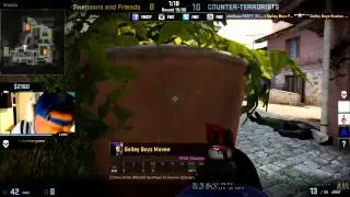 Major CS:GO Grenade Fail
