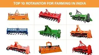 TOP 10 ROTAVATOR IN INDIA🚜 #rotavator #rotary #agriculture #farming