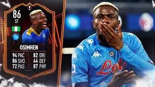 IS HE WORTH THE UNLOCK? 🇳🇬 86 TOTGS Victor Osimhen Player Review! FIFA 22 Ultimate Team