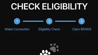 CHECK IF YOU'RE LEGIBLE FOR PAWS 🐾 AIRDROP 🤳 VIDEO TUTORIAL