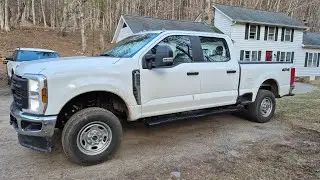 Установка подножек на F250