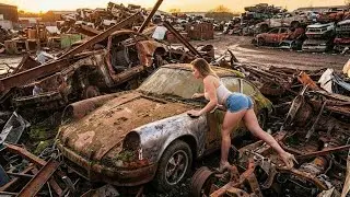 Full Restoration: Saving a $500k Porsche 911 From Rust to Showroom | ASMR Car Restoration