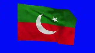 Official PTI Flag Animation - Free Flag Animations #imrankhanpti