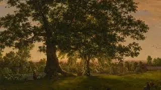 The Charter Oak at Hartford,  by American artist Frederic Edwin Church | 4K Frame TV Art