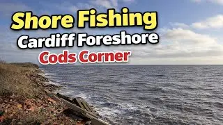 Winter Shore Fishing Cardiff Foreshore Cods Corner | Bristol Channel | Sea Fishing UK