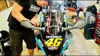 Installing my NEW Yamaha R6 Livery! (Petronas Yamaha #46) 😍