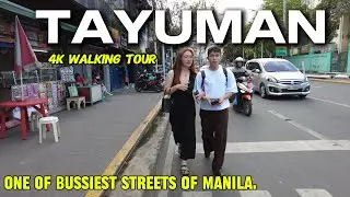 INTENSE STREET WALK in TAYUMAN,MANILA-Grit,HUSTLE and REAL CITY LIFE.
