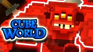 THE HARDEST BOSS IN CUBE WORLD?!?