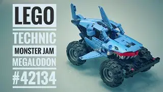 Lego #42134 Technic Monster Jam Megalodon - Speed Build & Pictures