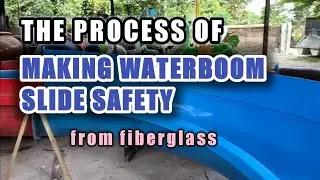 TECHNIQUES FOR MAKING BODY SLIDE SAFETY FIBERGLASS SLIDES FOR WATERPARK