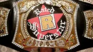 WWE RATED R SPINNER BELT