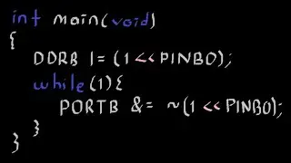 Atmel Atmega Dersleri - 8 : Bitwise işlemlerin uygulanması