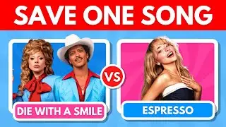 Save One Drop One: Popular Songs 2024 🎵 | Music Quiz