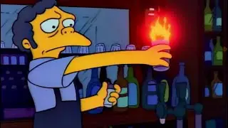 The Simpsons Flaming Moe 