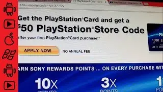 Sony Playstation Credit Card Review - My impressions and free $50 when you sign up!