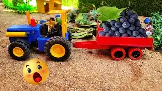 Top the most creatives science projects DongAnh Mini! diy tractor making mini grapes juice machine