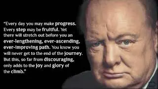 Winston Churchill  Quotes for Hard Times