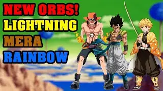NEW Rainbow, Lightning And Mera Orb Showcase - All Star Tower Defense