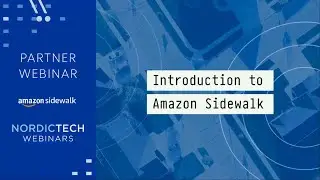 Introduction to Amazon Sidewalk
