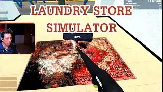 Finally, we clean carpets - Laundry Store Simulator | [FrodoCruz VOD]