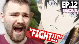 THE END IS HERE!!! | FOOD WARS - EPISODE 12 | SEASON 5 | REACTION!