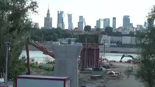 Kładka pieszo-rowerowa przez Wisłę (Karowa - Okrzei) (Most na Pragę) #2