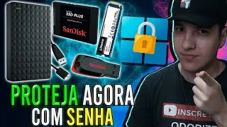 Como colocar SENHA no PENDRIVE ou HD EXTERNO