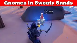 Find Gnomes in Sweaty Sands All Locations in Fortnite