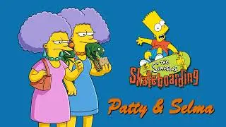 All Patty and Selma Voice Clips • The Simpsons Skateboarding Game • All Voice Lines • Funny • 2003