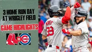 FULL HIGHLIGHTS: Red Sox Game 3 vs. Cubs at Wrigley Field (7/20/25)