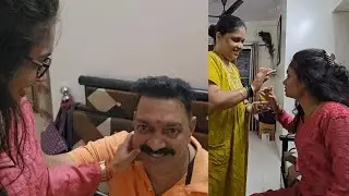 Vlog 25 | खूप दिवसांनी गेली माहेरी 🥰😍| #maghiganpatityari#policeline#fishfry#familytime#vlog