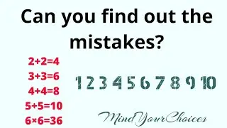 Finding puzzles mistakes || only 1% Genius can find mistakes #Tricky #puzzles #mistakes