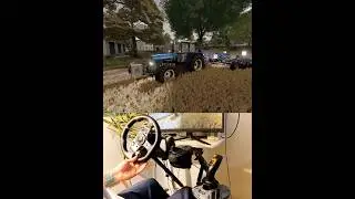 Farming Simulator Zetor power in mud 💪 Steering Wheel Manual Gearbox Thrustmaster Farmstick #dkgc