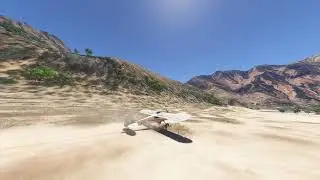 Cubcrafter X setting on valley floor. MSFA 2024
