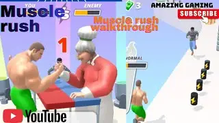 Muscle Rush: The Game that Makes You Feel Weak |muscle rush| #musclegame