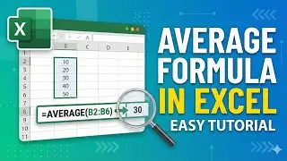 Average Formula in MS Excel | Microsoft excel Begginner to advance Digital Empire #tutorial #excel 